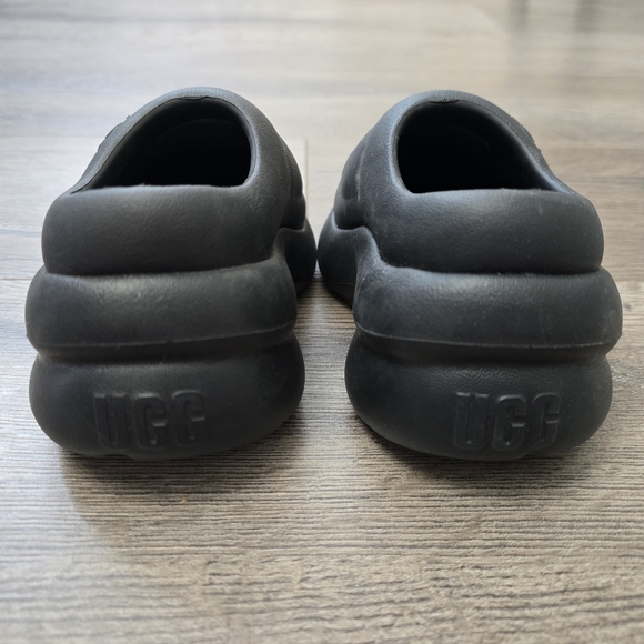 UGG Sport Yeah Clog Slides Black Baby Size 6T Unisex - Picture 4 of 6
